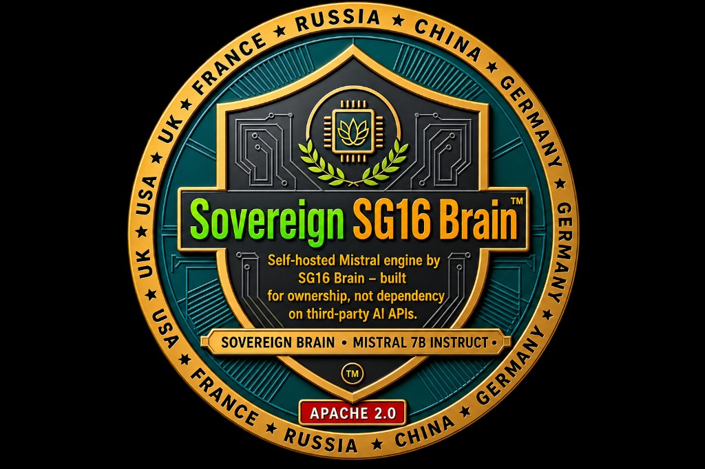 Sovereign SG16 Brain — SG16 Mistral X, Cloudflare Workers AI